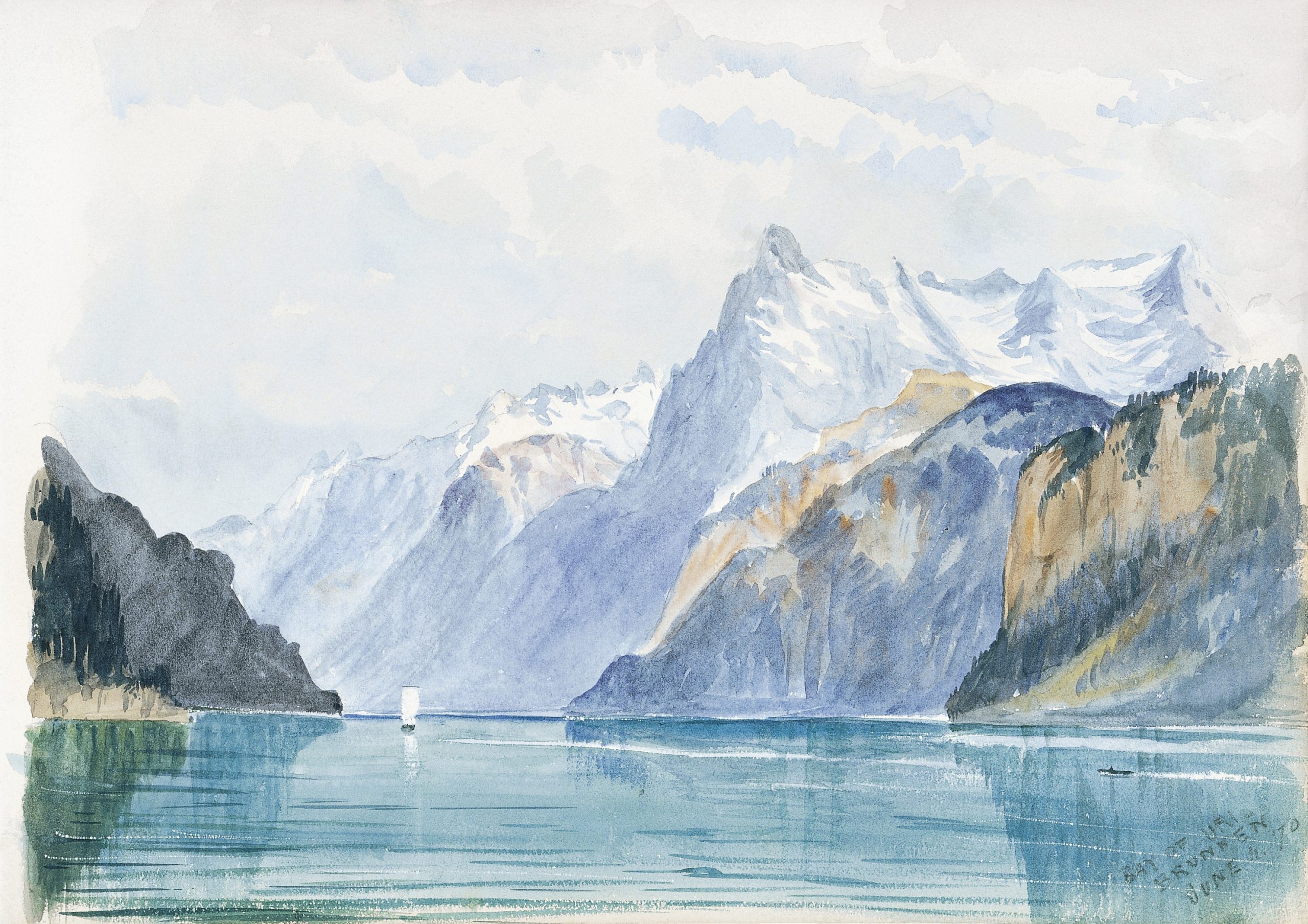 Bay of Uri, Brunnen